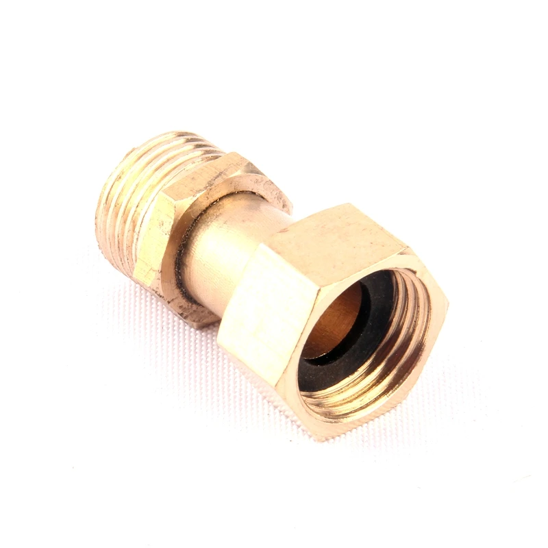 1pc 1/2 Inch Thread Brass Connector Home Garden Water Pipe Copper Adapter Water Heater Fitting