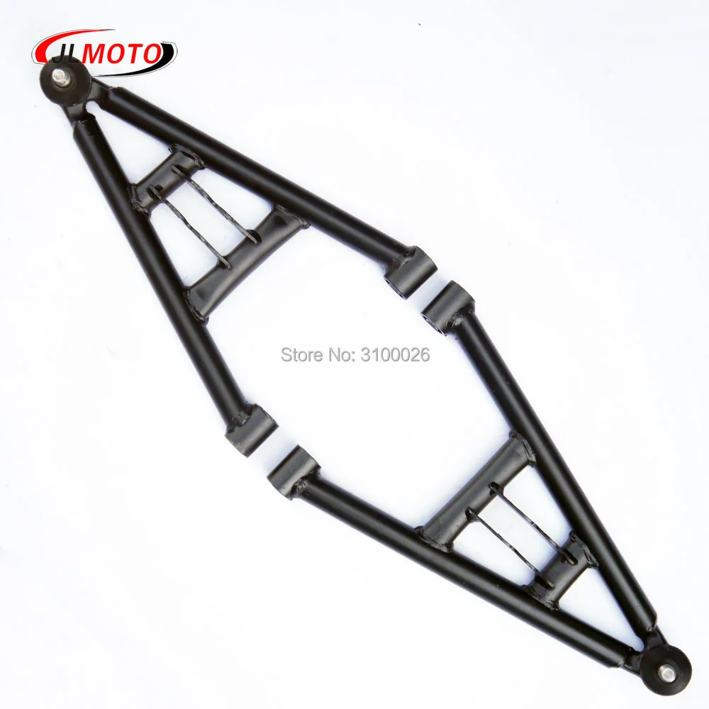 1 zestaw 350/370mm przednie zawieszenie wahacz górny/dolny ramię 110cc GY6 150cc 200cc ATV 4 koła Quad Buggy gokart części — zdjęcie 4