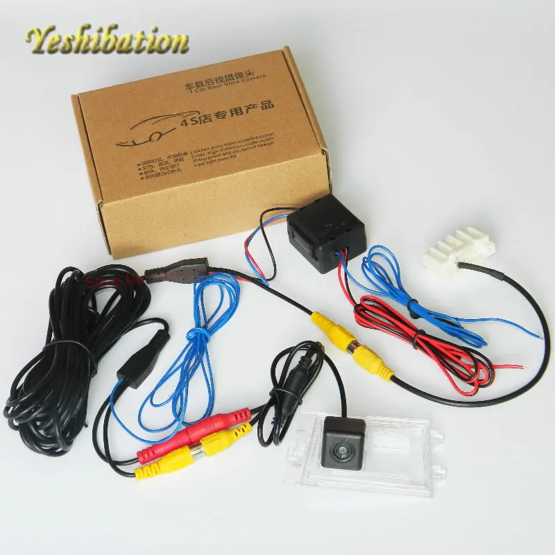Yeshibation Back Up Reverse Camera For Jeep Patriot 2013~2017 - Car Rear View Camera Sets RCA & Original Screen