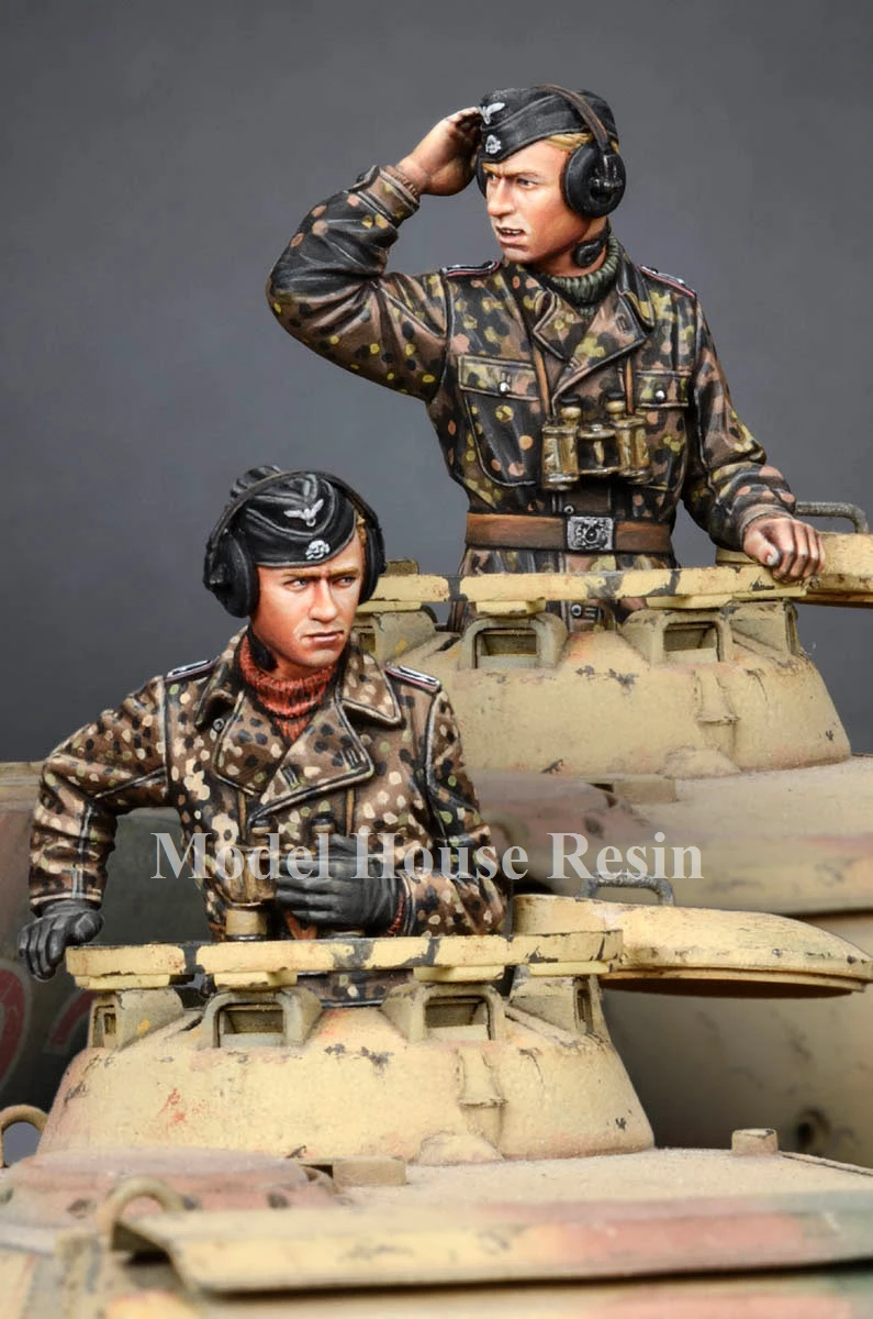 

1/35 модельный комплект из смолы Panzer Commander Set