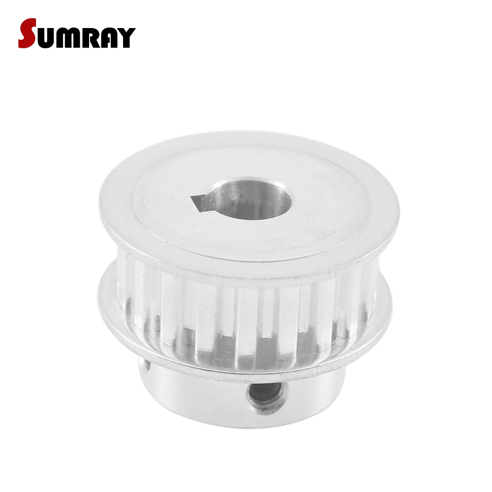 Keyway Tooth Belt Pulley XL 20T 8/10/12/14/15mm Bore Keyway Diameter 3/4/5mm 11mm Width Synchronous Pulley Wheel for 3D Printer