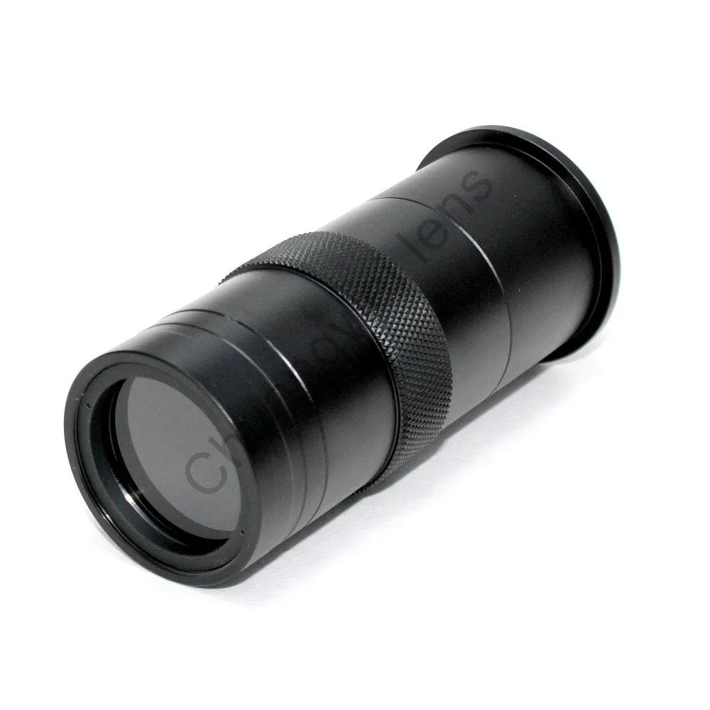 100X Zoom Lens C/CS Mount Lens Glass Magnification Eyepiece For VGA HDMI USB CCD CMOS Industry Video Microscope Camera