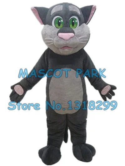 

grey cat mascot costume custom adult size cartoon character cosply carnival costume 3184