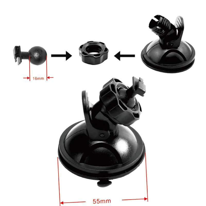 Fumalon  Car dvrs mount holder for Xiaomi mijia DVR holder,fumalon suction cup dvr mount for xiaomi mijia car dvr 1pc-in DVR