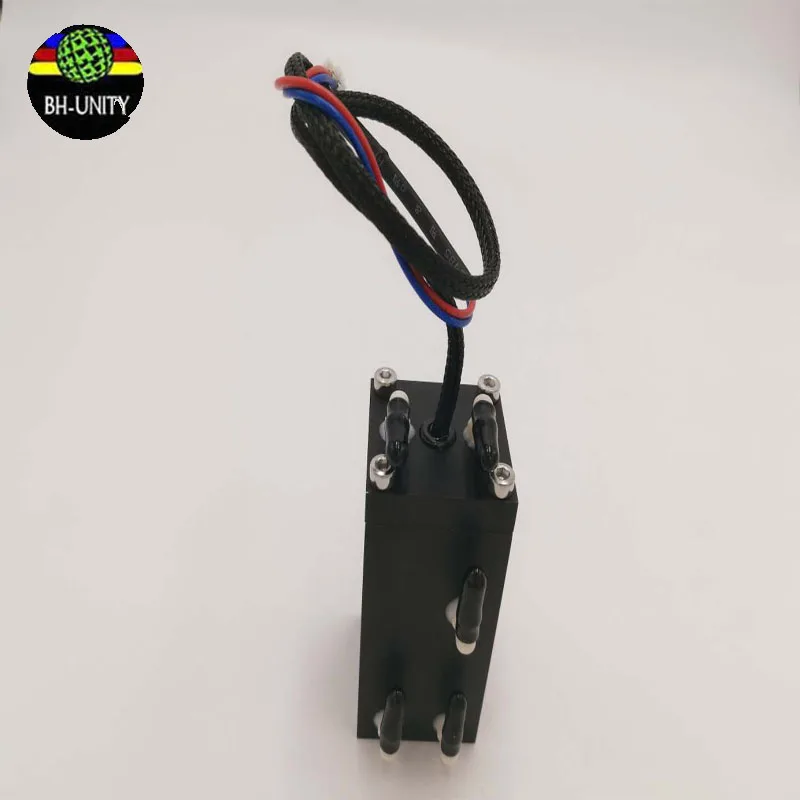 

2pcs/lot Two holes Metal sub ink tank with level sensor for inkjet printers ink box