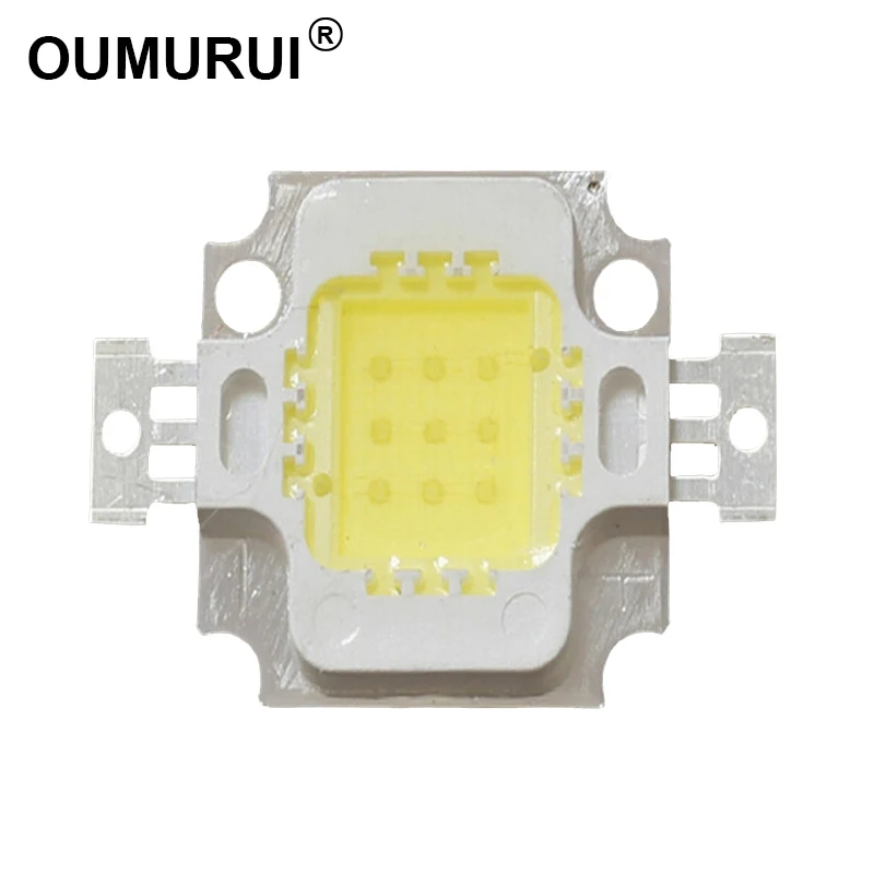 10W LED COB Chip High Power Lamp Warm white3000k/White 6000k 9-12v 900mA 30MIL 1PCS
