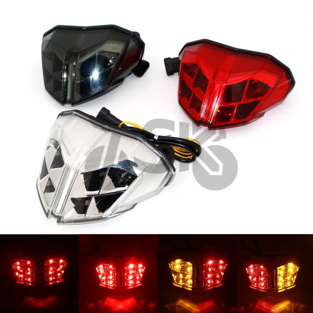 

LED Motorcycle Taillight For DUCATI Streetfighter S 2010-2011 For DUCATI 848 2012-2015 Brake Turn Signals Integrated