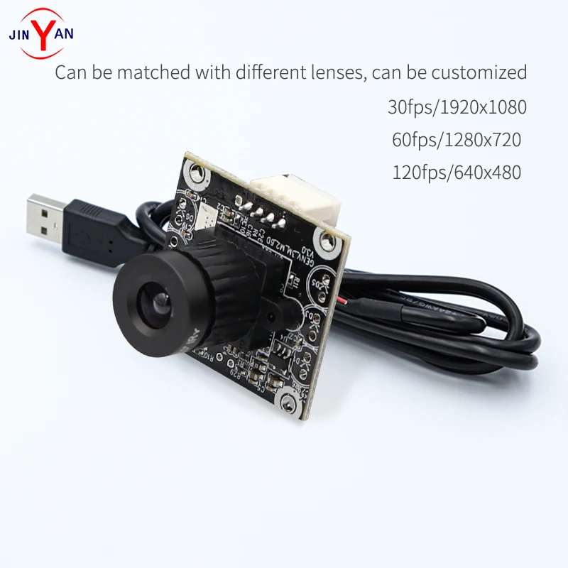 

1080P 2MP hardware pixel macro camera module OV2710 USB2.0 free drive Support OTG UVC protocol