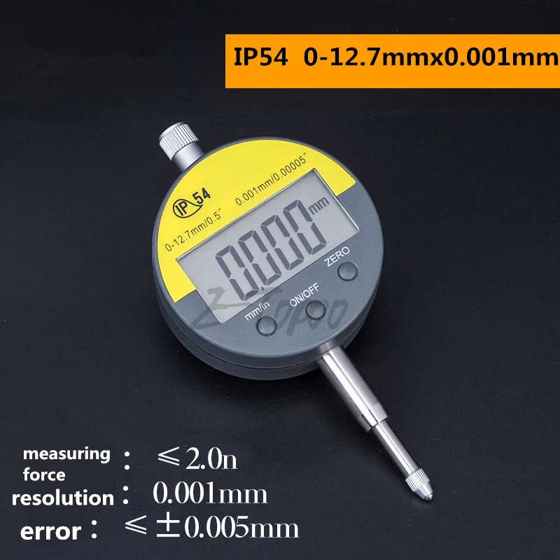 

IP54 Oil-proof 0.001mm Digital Micrometer Electronic Micrometro Metric/Inch 0-12.7mm 25,4mm Precision Dial Indicator Gauge Meter