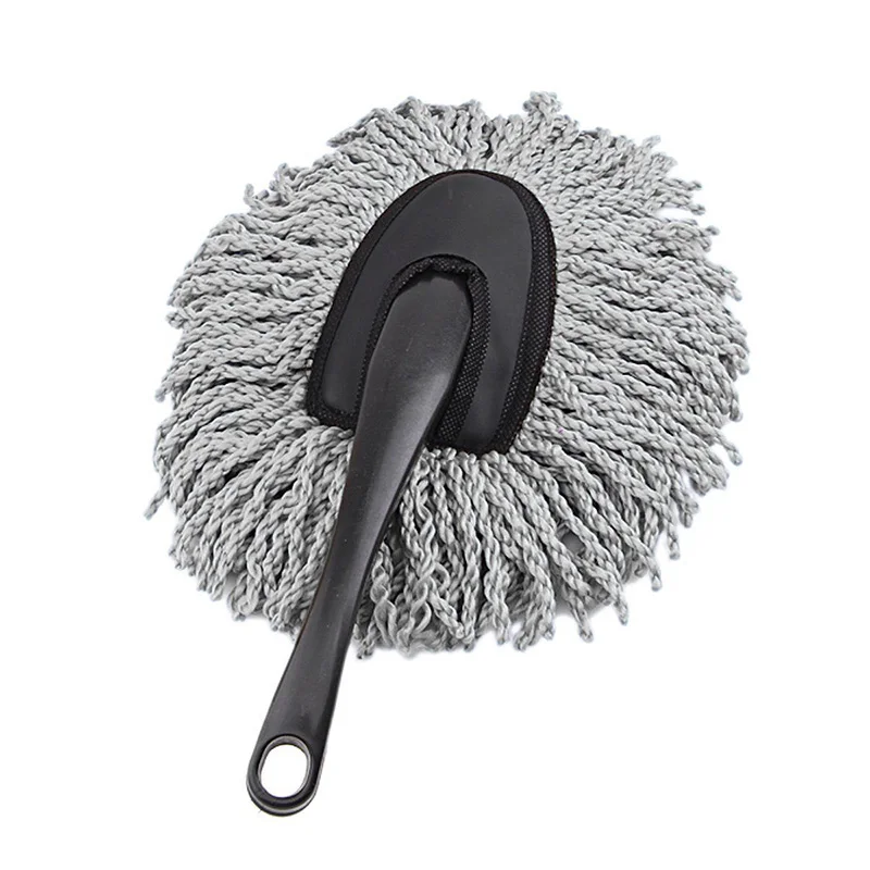 Gray Car Wash Cleaning Brush Microfiber Dusting Tool Duster Dust Mop For Car Home Cleaning Sponges, Cloths & Brushes