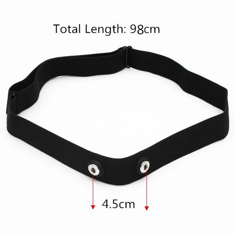 Elastic Belt Strap Band Heart Rate Chest Belt for Garmin Wahoo Polar Runtastic Heart Rate Monitor Bluetooth 4.0 Ant Transmitters