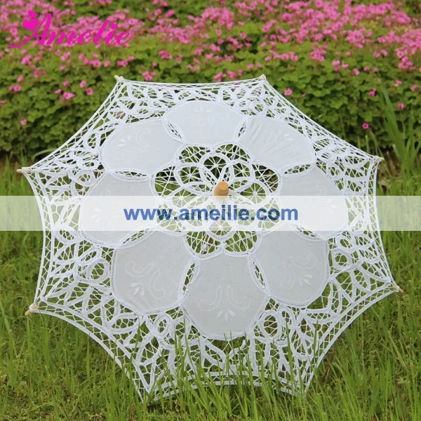 Free Shipping Wedding Party Baby Shower Decoration Small Children Lace Umbrella Parasols