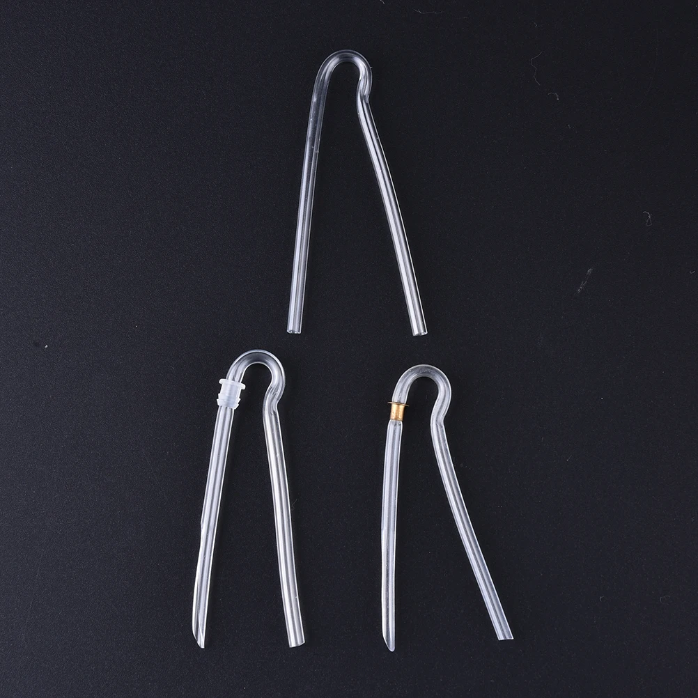 R Shape BTE Earmold Hearing Aid Tubing Tube with Plastic Lock Preformed New Arrival