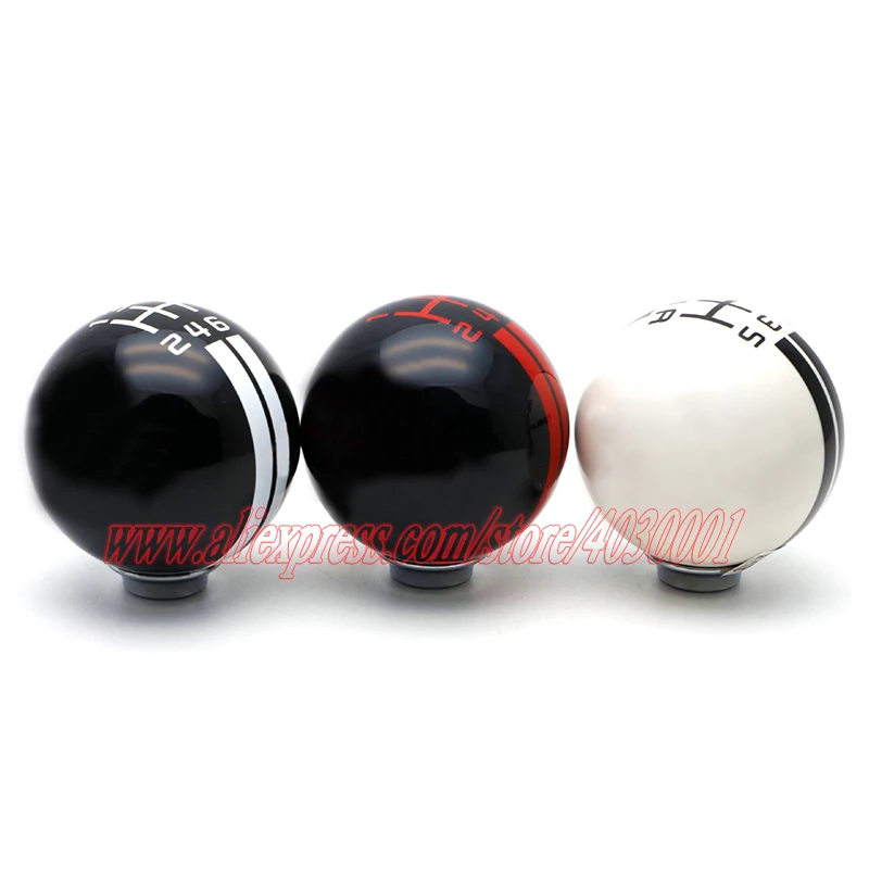Universal 5MT 6MT Speed Shift Knob Snake Shifter Resin Ball Shaped Cobra Gear Shif Knob 5