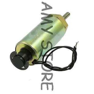 

18mm Stroke 0.3N Push Type Linear Tubular Solenoid DC 24V 1.2A