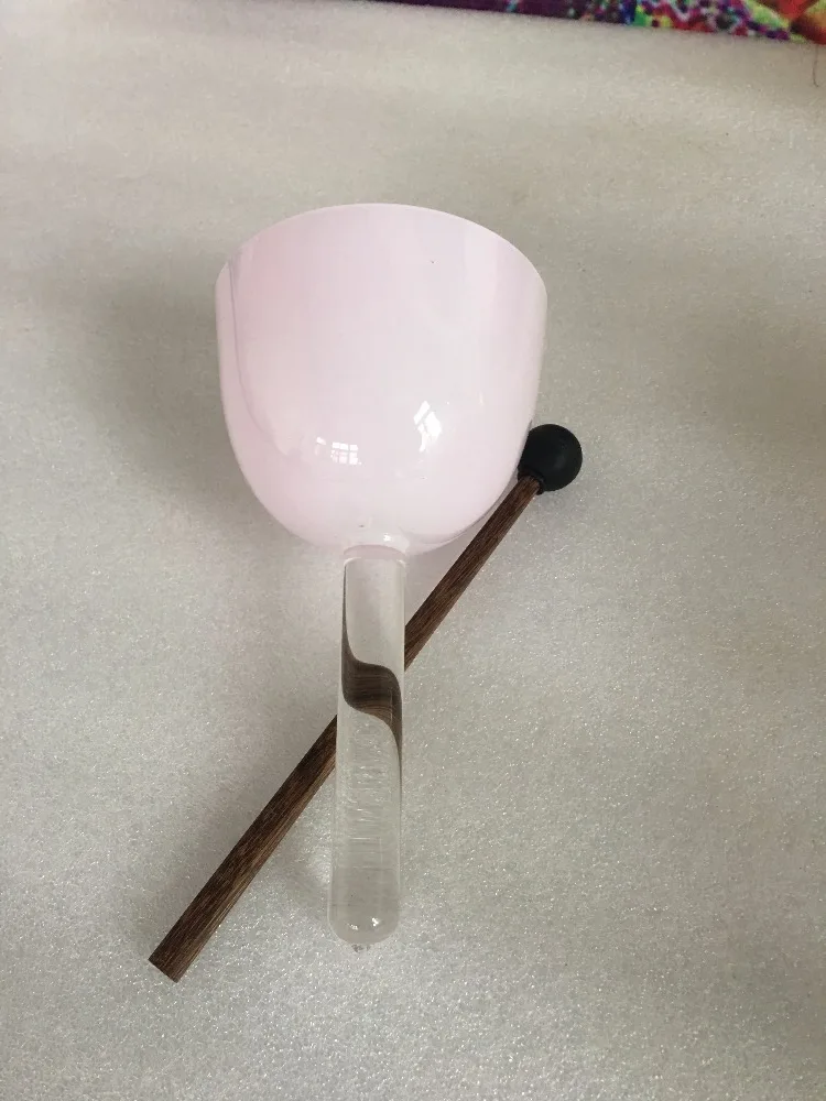 

хрустальная поющая чаша с ручкой в виде молитвы 528 Гц, целебная частота, кристаллические тона около 4,5 дюйма