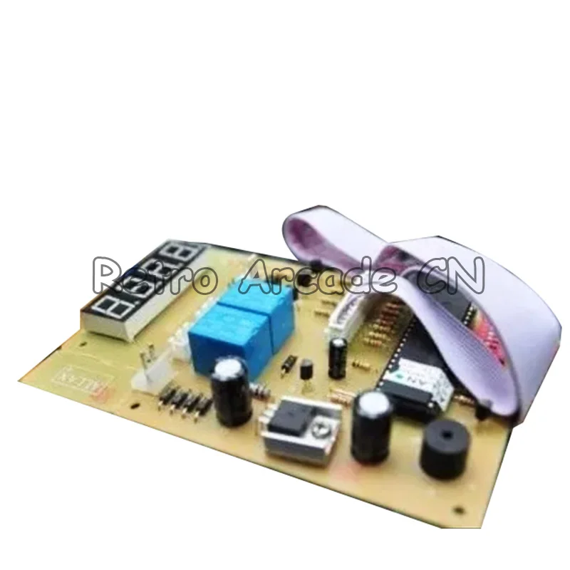 4 digits 12V Time Control Timer Board With Wire harness for arcade cabinet coin acceptor selector, pump water, washing machine