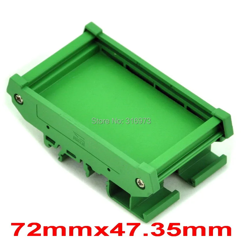 DIN Rail Mounting Carrier, for 72mm x 47.35mm PCB, Housing, Bracket.