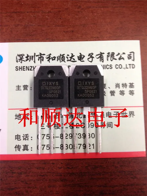 Originele Nieuwe 2Pcs/IXTQ22N60P TO3P TO-3P