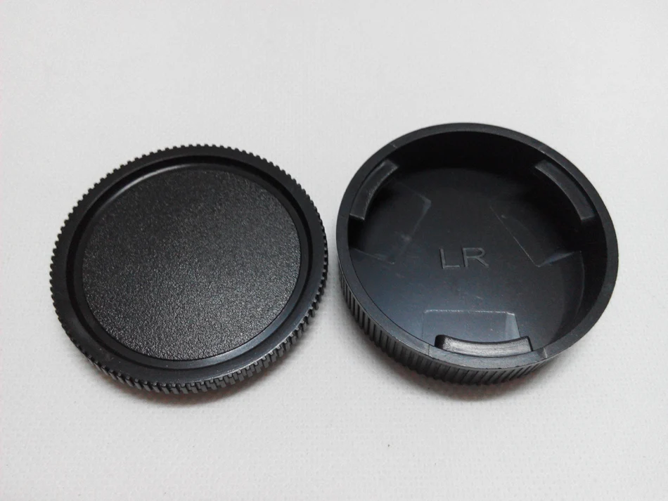 NP3213 Set of Professional Rear Lens Cap and Camera Body Cap for Leica LR