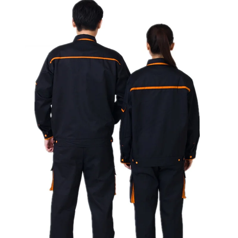 Worker Clothing Workwear Clothes Set Men Women Workmen Factory Uniform Wear-resistant Repairman Auto Car Workshop Welding Suits