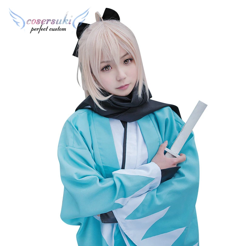 FGO Fate/Grand Order Okita Souji saber Headwear for Cosplay Costume Halloween Carnival Costume !