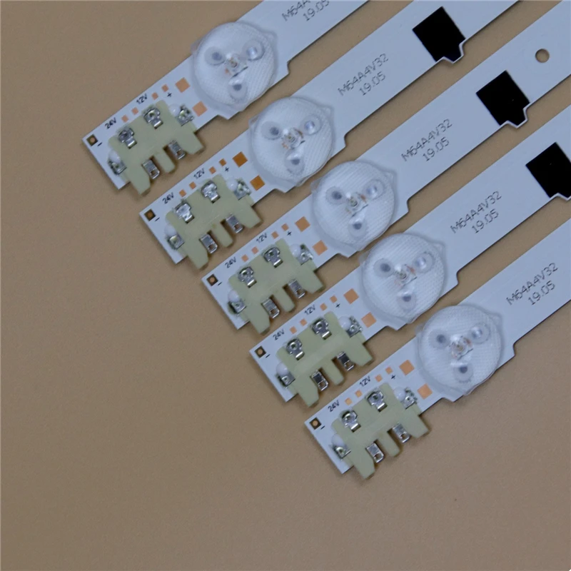 Barras LED de retroiluminación para TV Samsung, Kit de 9 lentes de lámpara, 5 bandas, para UA32F5100AR, UA32F5000AR, UA32F5500AR, UA32F5300AJ, UA32F6100AM