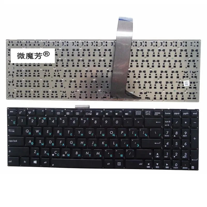 RU black New FOR ASUS R510EP R510LA R510LB R510LC R510LD R510V R510C R508 R508C R508CA S501 Laptop Keyboard Russian