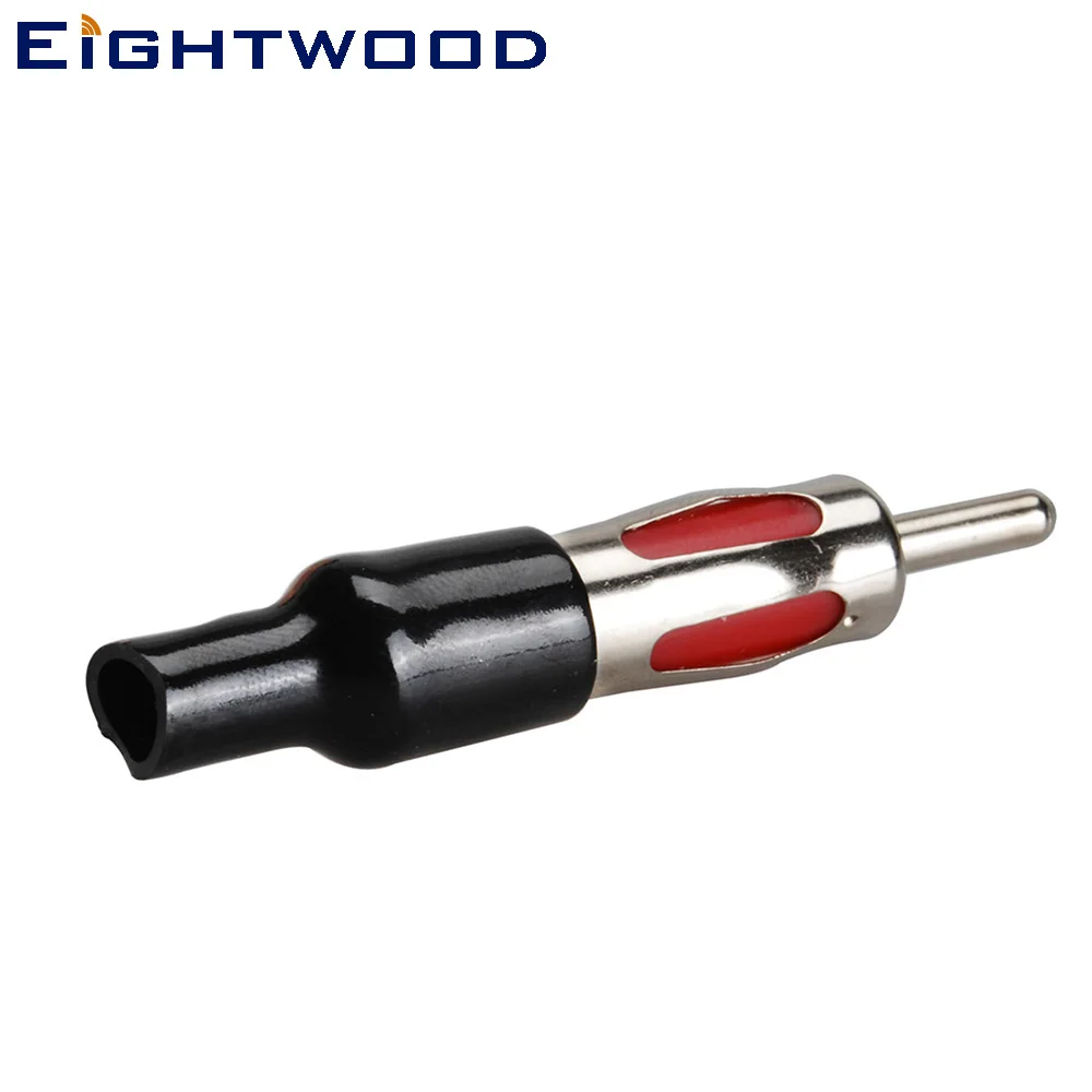 

Eightwood 5PCS Car Radio Audio Antenna Stereo Aerial Adapter Din 41585 Plug Male Crimp Repair RF Coaxial Connector Adapter