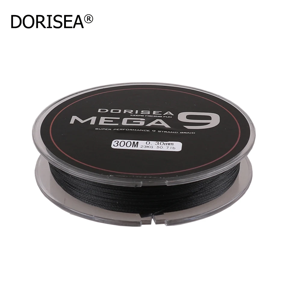 DORISEA Mega 9 Stränge 300 M 330 Meter Geflochtene Draht Angelschnur Japan Material Super PE lLine Multifilament Angeln Draht – Detail 16