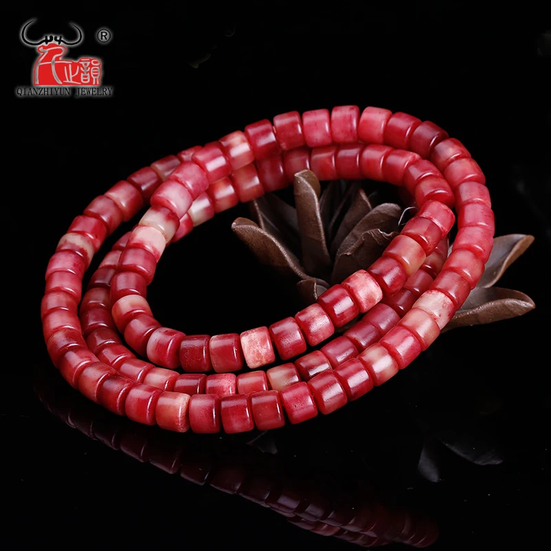 10PCS Pure natural camel bone bucket beads, DIY bone beads. Hole 1.5mm Beads for Jewelry Making