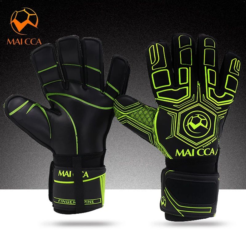 Professional Soccer Goalkeeper Gloves Football Finger Protection Thickened Latex Gloves