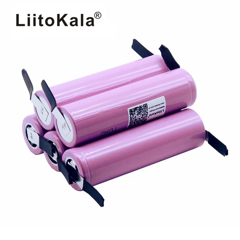 New 100% Original Liitokala 18650 2600mAh battery ICR18650-26FM Li-ion 3.7 V rechargeable battery+ DIY Nickel sheet