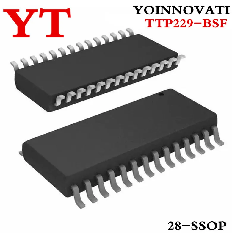  10pcs/lot TTP229-BSF  TTP229-B TTP229 8229BSF SSOP28 16  IC best quality