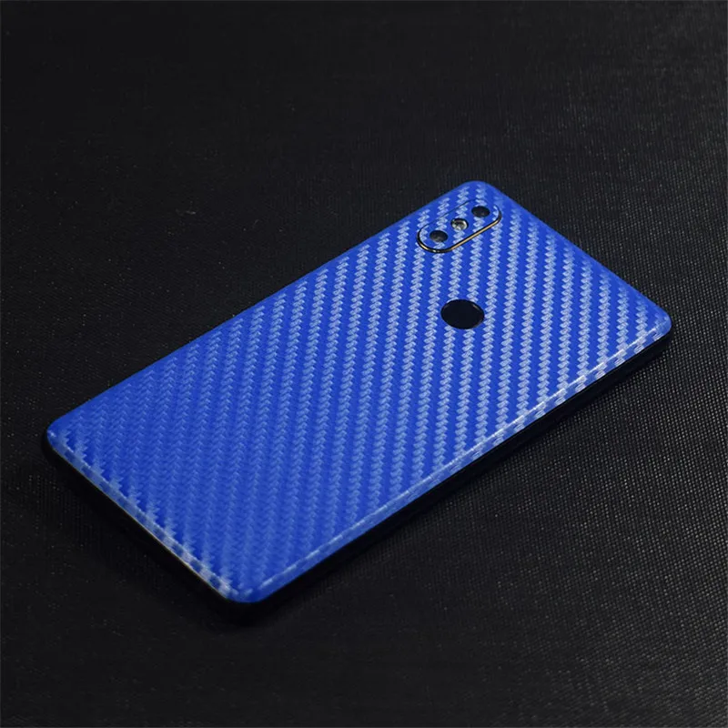 3D Carbon Fiber Skins Protective Film Wrap Skin Phone Back Sticker For Xiaomi Play Mi9 Mi8 SE MIX3 2S Redmi Note 5 6 Pro 5 Plus