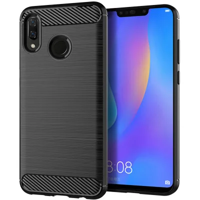 For Huawei Y9 2019 Case Soft silicone Rugged Armor shockproof protective Back Cover Cases for huawei Y9 (2019) phone shell