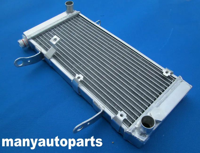 หม้อน้ำอลูมิเนียม + พัดลมสำหรับ SUZUKI SV1000 SV1000S WVBX 2003-2008 2004 2005 2006 2007