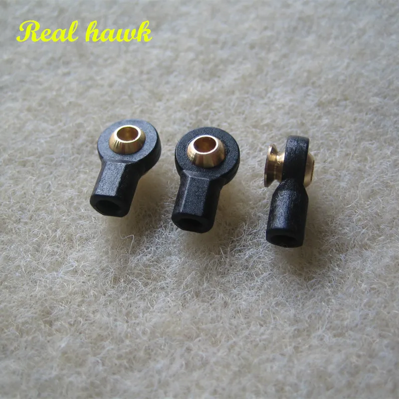 10pcs/lot  M3 Short Type Hexagon Ball Linkage with Washer rc airplane boat car ball linkage ball joint push pull roller link