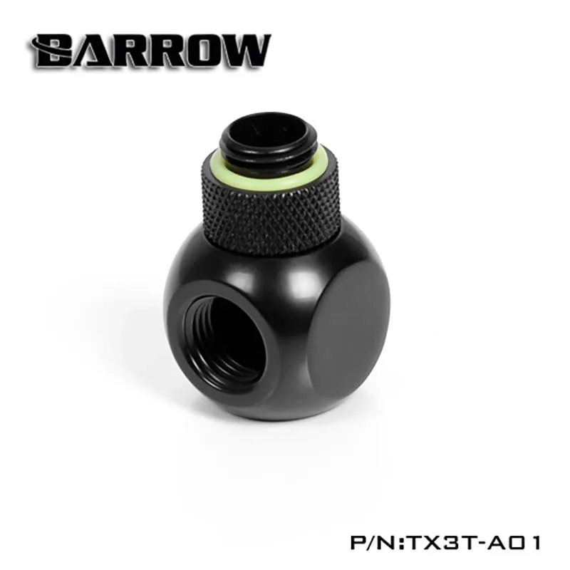 Barrow TX3T-A01/TX4T-A01/TX5T-A01 Rotary Fittings,3Way/4Way/5Way Rotary Cubic Adapter 3F/4F/5F T-Splitter/X-Splitter