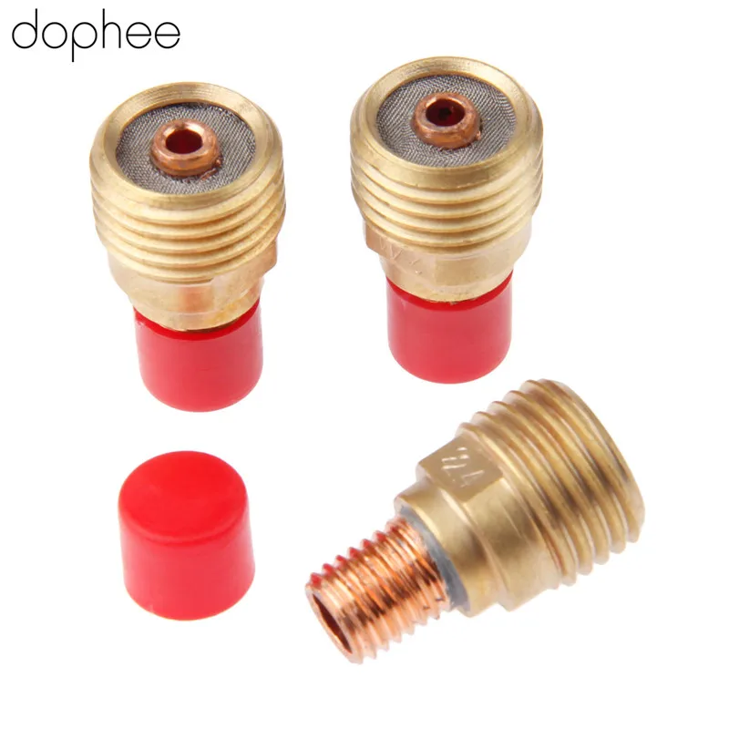 dophee 3PCS Gas Lens Collets Body Gas Lens 45V44 3/32