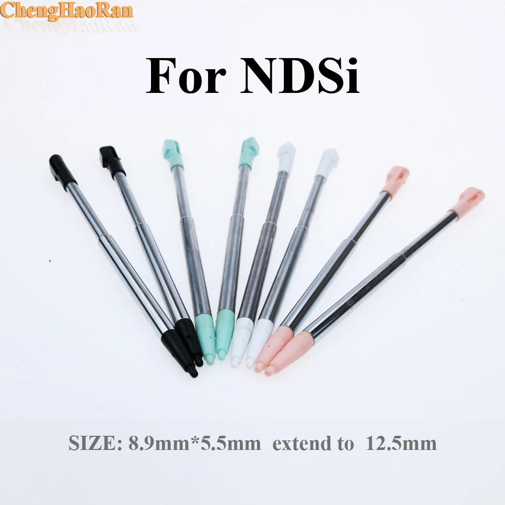ChengHaoRan 1x4 colori Multi Colore del Metallo A Scomparsa Estensibile Tocco Dello Stilo Dello Schermo Della Penna Stilo per NDSi