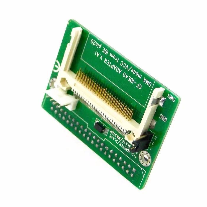 CF Compact Flash Merory Card to Vertical 3.5" 40 Pin IDE Hard Disk Drive HDD SSD Adapter
