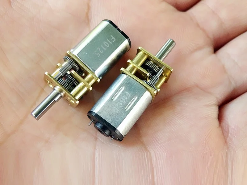 소형 저속 스텝퍼 모터 금속 기어 박스 기어 휠 모델, 샤프트 직경 10mm, N20 DC3V, 8 개