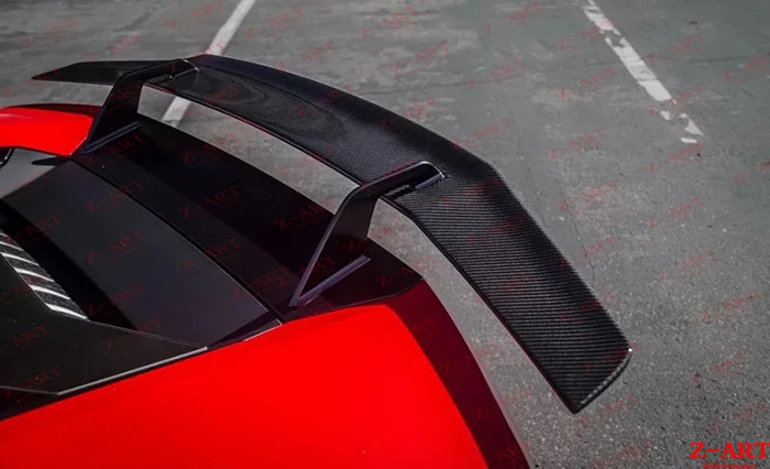 Z-ART For Huracan Carbon Fiber Rear Spoiler for Lamborghini Huracan Carbon Fiber Rear Wing for Lamboghini LP580 LP610 LP610-4