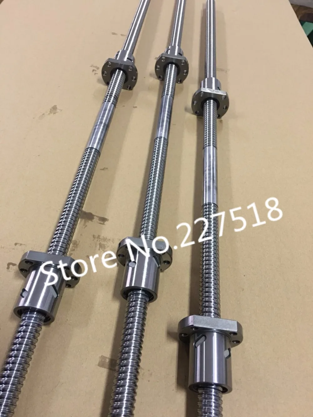 

5sets Left thread ball screw SFU2505 206mm Butt (butt-joint) 5set Right thread ball screw SFU2505 144mm