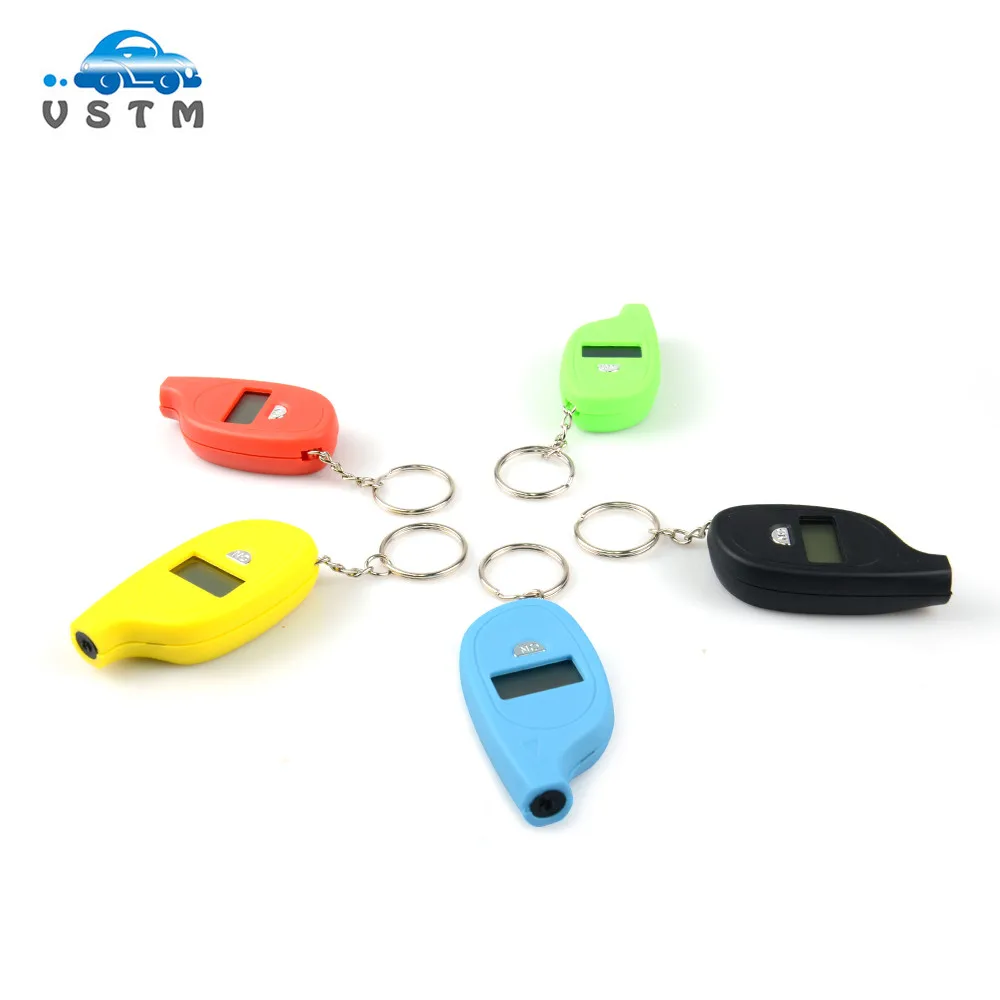 2022 NEW Mini Keychain Portable Digital LCD 2-150 PSI Tire Tyre Wheel Air Pressure Gauge Tester Procession Tool Tire pressure