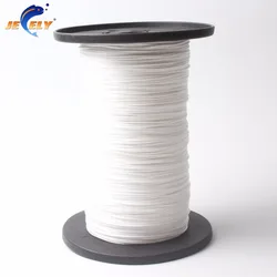 50M/piece 400LB UHMWPE Fiber Single Braid Spearfishing  Rope 1.2mm 8 Weave