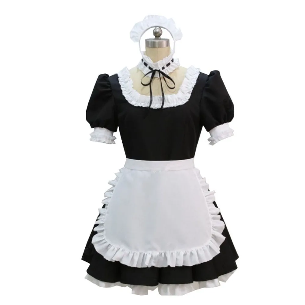 

2021 Fate Stay Night Cosplay Costume Fate Zero Saber Cosplay Maid Costume Black and White Maid Uniform Halloween Costumes