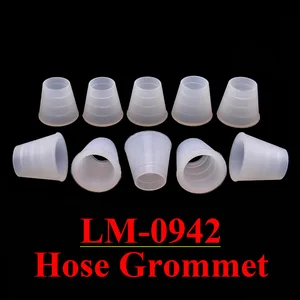 10 buah Segel Karet Grommet Selang Putih untuk Pipa Air Shisha Hookah Aksesori Narguile Sheesha Chicha LM-0942 10 bong kecil penjualan terbaik - №