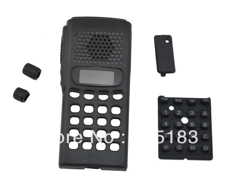 Front Cover/Case for Kenwood TK278G TK378G Portable Two-way Radio/Transceiver w/ Knobs,keypad,Screen Cap,Earpiece Cap